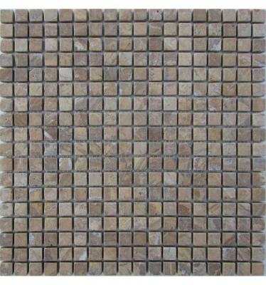 Мозаика FK Marble 35537 Classic Mosaic M097-15-8T 30.5x30.5 бежевая матовая