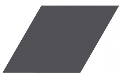 Керамогранит WOW 117355 Flow Diamond Black 14x24 черный глазурованный матовый моноколор (6 вариантов оттенка)