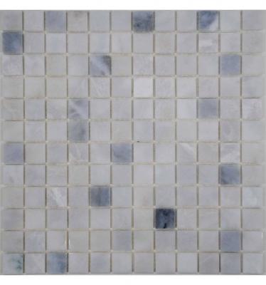 Мозаика FK Marble 35784 Classic Mosaic Blue Grey Jade 23-6P 30.5x30.5 серая полированная