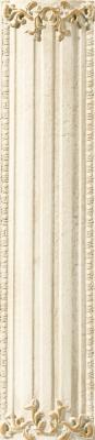 Бордюр Dualgres Efesos-Columna Megara Natural 10х45 бежевый глазурованный матовый под камень