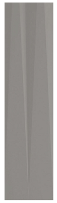 Настенная плитка WOW 123814 Stripes Transition Grey 7.5x30 серая матовая полосы