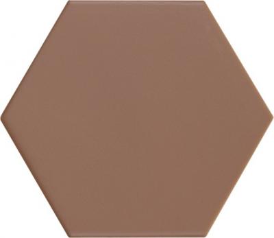 Керамогранит Equipe 26471 Kromatika Clay 10,1х11,6 коричневый глазурованный матовый моноколор