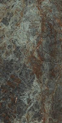 Керамогранит QUA Granite Spring Full Lappato 60x120 зеленый / коричневый полированный под камень