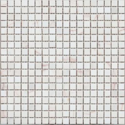 DAO-537-15-4 Pink Porriny мозаика камень винтаж 300х300 чип 15х15 (0,09м)