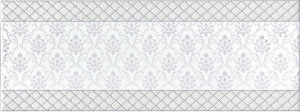 Декор Kerama Marazzi AD\A138\15000 Уайтхолл 40x15 белый глянцевый