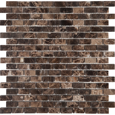 Мозаика Imagine!lab SBW3308P 29x30.5 коричневая полированная под камень / мрамор