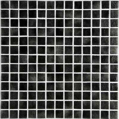 Мозаика Ezarri Niebla 2501-В 31.3х49.5 черная глянцевая