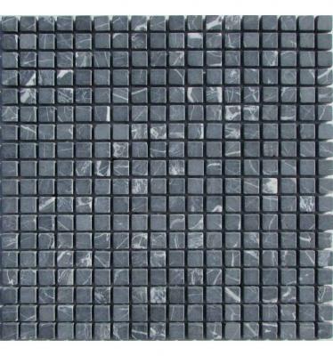 Мозаика FK Marble 35227 Classic Mosaic Nero Marquina M081-15-8T 30.5x30.5 серая матовая