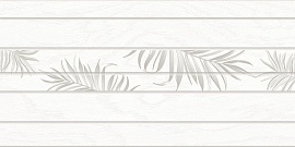 Настенная плитка Azori 507301101 Плитка Equadore Fern 2 31.5x63 белая глазурованная матовая классика