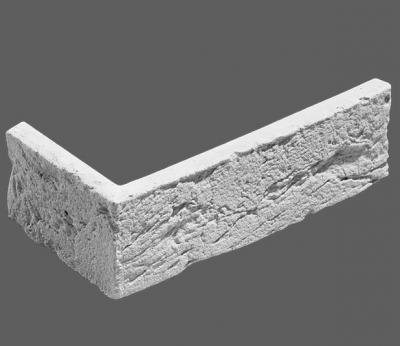 Угловой элемент Leonardo Stone Авиньон 465 серый рельефный под камень