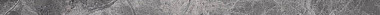 Плинтус Cerdomus 75484 Supreme Battiscopa Charcoal Lev. 4.8x120 серый полированный под камень