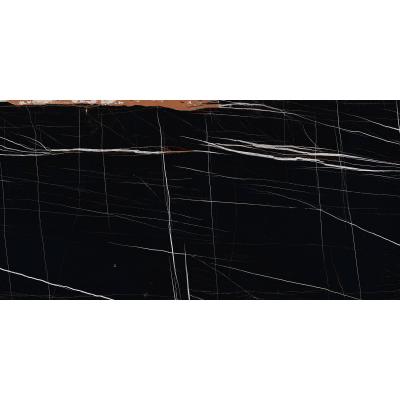 Керамогранит Kerranova С0005136 K-1004/MR/600 x1200x11 Marble Trend 60х120 черный матовый под мрамор