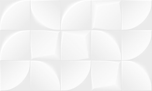 Настенная плитка Gracia Ceramica 010100001403 Nature white wall 02 300х500 белая глянцевая 3D мозаика / моноколор