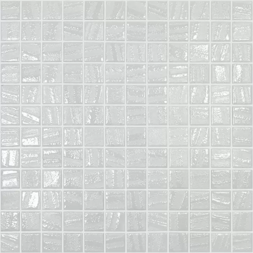 Мозаика Vidrepur 1043718 Arts № 950 (на сетке) 31.7x31.7 серая глянцевая авантюрин, чип 25x25 квадратный