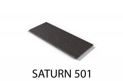 Подступенок Элит Бетон Saturn 501 14х31 черный глазурованный матовый под камень