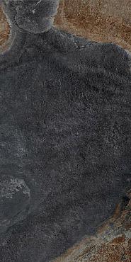 Керамогранит Vitra K946601R Vulcano 60x30 черный матовый под камень