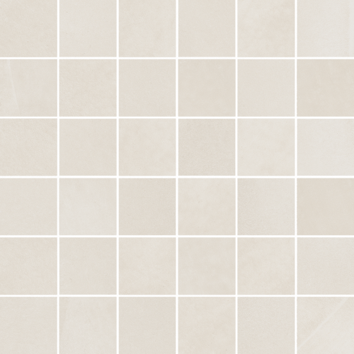 Мозаика Italon 610110001018 Континуум Полар / Continuum Polar Mosaico 30x30 белая натуральная под бетон