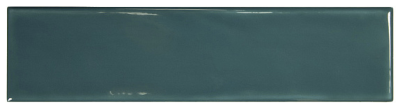 Настенная плитка WOW 124928 Grace Teal Gloss 7.5x30 зеленая глянцевая моноколор