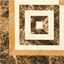 Натуральный камень Marmocer PJD-SDPH021 21 Бордюр 17.5x17.5 бежевый / коричневый матовый под камень