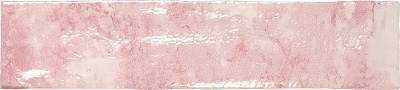 Бордюр APE Snap Pink 7.5x30 розовый глазурованный глянцевый майолика