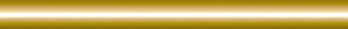 Бордюр карандаш Kerama Marazzi 210 Волна 20x1.5 золото глянцевый моноколор
