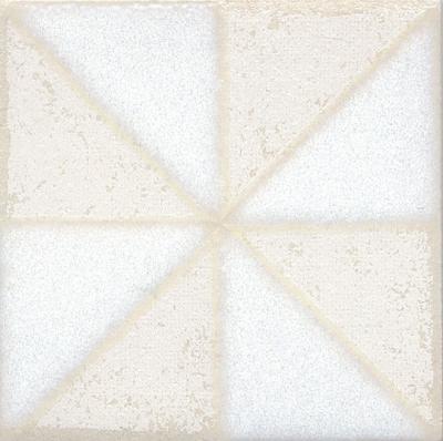 Напольная вставка Kerama Marazzi STG\B407\1266H Амальфи 9.9x9.9 белая матовая геометрия