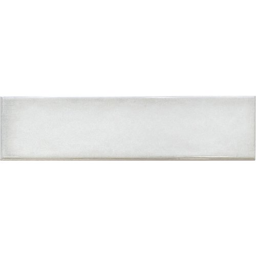 Настенная плитка Decocer С0005601 Monte White 10x40 белая глянцевая моноколор