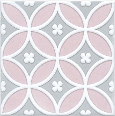 Декор Kerama Marazzi NT\A181\17000 Мурано 15x15 розовый глазурованный глянцевый
