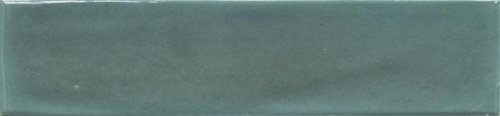 Настенная плитка Cifre Opal emerald 7.5x30 зеленая глянцевая / рельефная моноколор