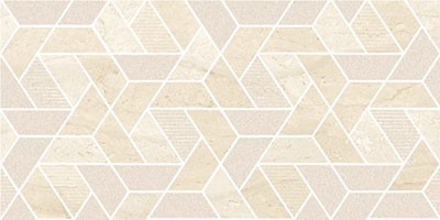 Декоративная плитка Kerlife OLIMPIA CREMA 31.5x63 бежевая глянцевая геометрия