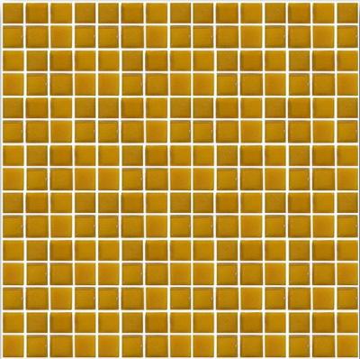 Мозаика ROSE MOSAIC A92 Matrix color 3 (размер чипа 20x20 мм) 32.7x32.7 золотая глянцевая моноколор