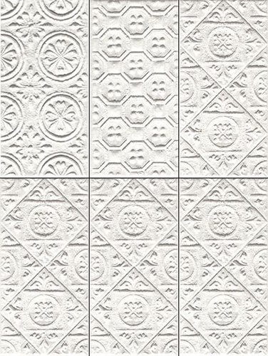 Настенная плитка Italgraniti SQ01F25 Bianco Formelle 12.5x25 белая матовая под камень