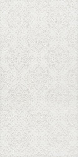 Настенная плитка Kerama Marazzi 11249R Флориан 30x60 белая матовая / структурная с орнаментом