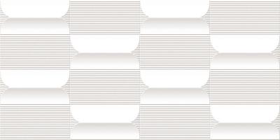 Настенная плитка Kerasol УТ-00004527 Trend Blanco Altura Rectificado 30x60 белая рельефная геометрия / полосы