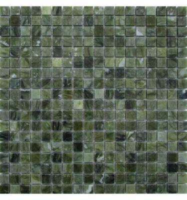 Мозаика FK Marble 30077 Classic Mosaic M068-15-6P 30.5x30.5 зеленая полированная