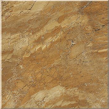 Напольная плитка Azori 503343001 Erato Beige 33.3x33.3 бежевая / коричневая глазурованная глянцевая под камень