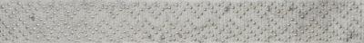 Бордюр LASSELSBERGER CERAMICS 1504-0415 Каррарский мрамор и Лофт 4x45 серый глянцевый голд