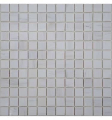 Мозаика FK Marble 35699 Classic Mosaic White Dolomite 23-6P 30.5x30.5 серая полированная