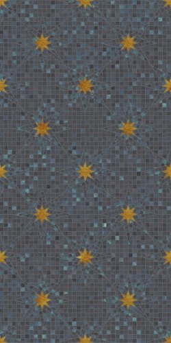 Декоративная плитка Kerama Marazzi VT\A656\48017R Сан-Марко 40x80 синяя матовая под мозаику
