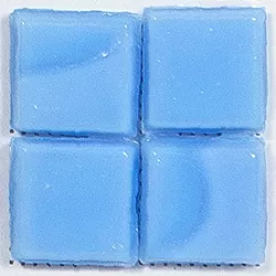 Мозаика Rose Mosaic AJ18+1 Casablanca / Galaxy 31.8x31.8 голубая глянцевая, чип 10x10 квадратный