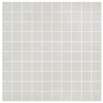 Керамогранит 41zero42 4100524 Futura Grid White 15x15 серый глазурованный матовый под мозаику