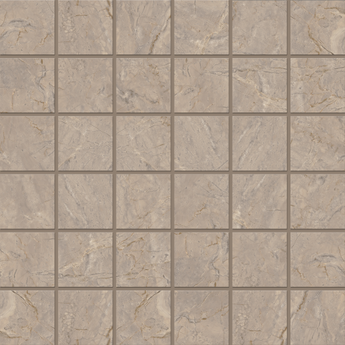 Мозаика ESTIMA Mosaic/BR02_NS/30x30/5x5 Bernini Beige 30x30 бежевая неполированная под камень, чип 5x5 квадратный