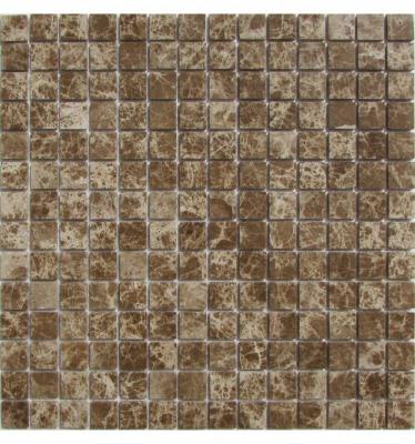 Мозаика FK Marble 35418 Classic Mosaic Emperador Light 20-4P 30.5x30.5 коричневая полированная