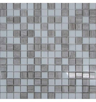 Мозаика FK Marble 30099 Mix Mosaic Mix Grey 20-4P 30.5x30.5 микс полированная