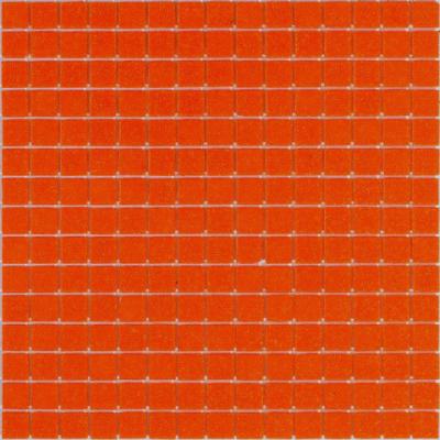 Мозаика ROSE MOSAIC A94 Matrix color 3+ (размер чипа 20x20 мм) 32.7x32.7 оранжевая глянцевая моноколор