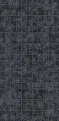 Мозаика Dualgres Mosaico Deluxe Black 30х60 черная глазурованная глянцевая