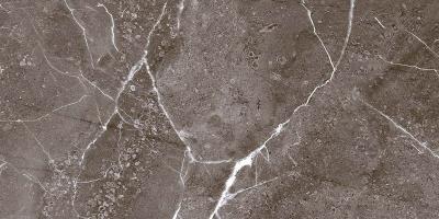 Настенная плитка Axima 41289 Фландрия 300x600 серый глянцевый под мрамор низ