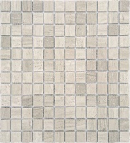 Мозаика Marble Mosaic Square 23x23 Wood Grain Mat 30x30 серая матовая под дерево, чип 23x23 квадратный