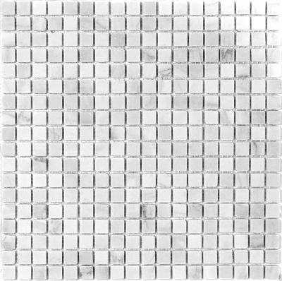 Natural i-Tilе 4M088-15T (Carrara) Мрамор белый, поверхность состаренная 29.8x29.8