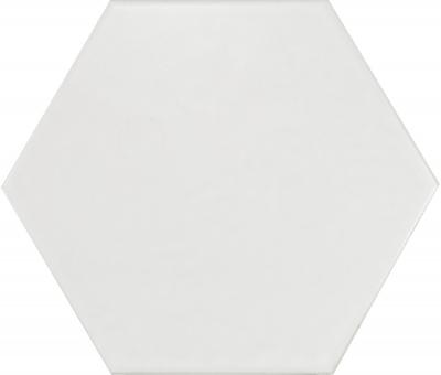Керамогранит Equipe 20339 Hexatile Blanco Mate 17,5х20 белый глазурованный матовый моноколор